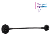 Cable PowerMore, guía de cable en dirección opuesta al soporte de batería