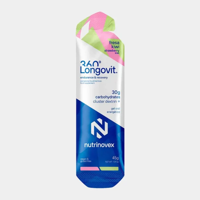 Longovit 360 Gel · 30g CHO -  Fresa Kiwi