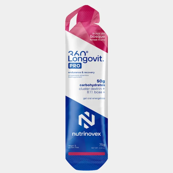 Longovit 360 Gel · 50g CHO - Frutos del bosque