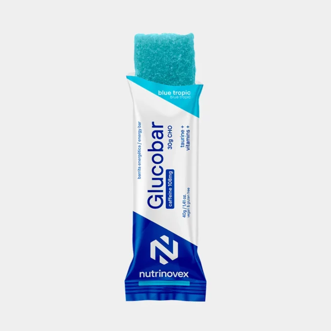 Glucobar Cafeína 95mg Blue Tropic