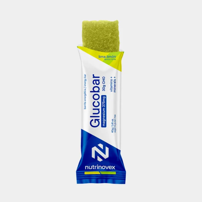 Glucobar Magnesio 375mg Lima Limón